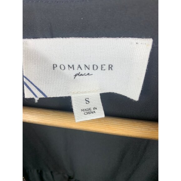 Women's Pomander Place Black Pattern Dress Size S - Picture 5 of 6